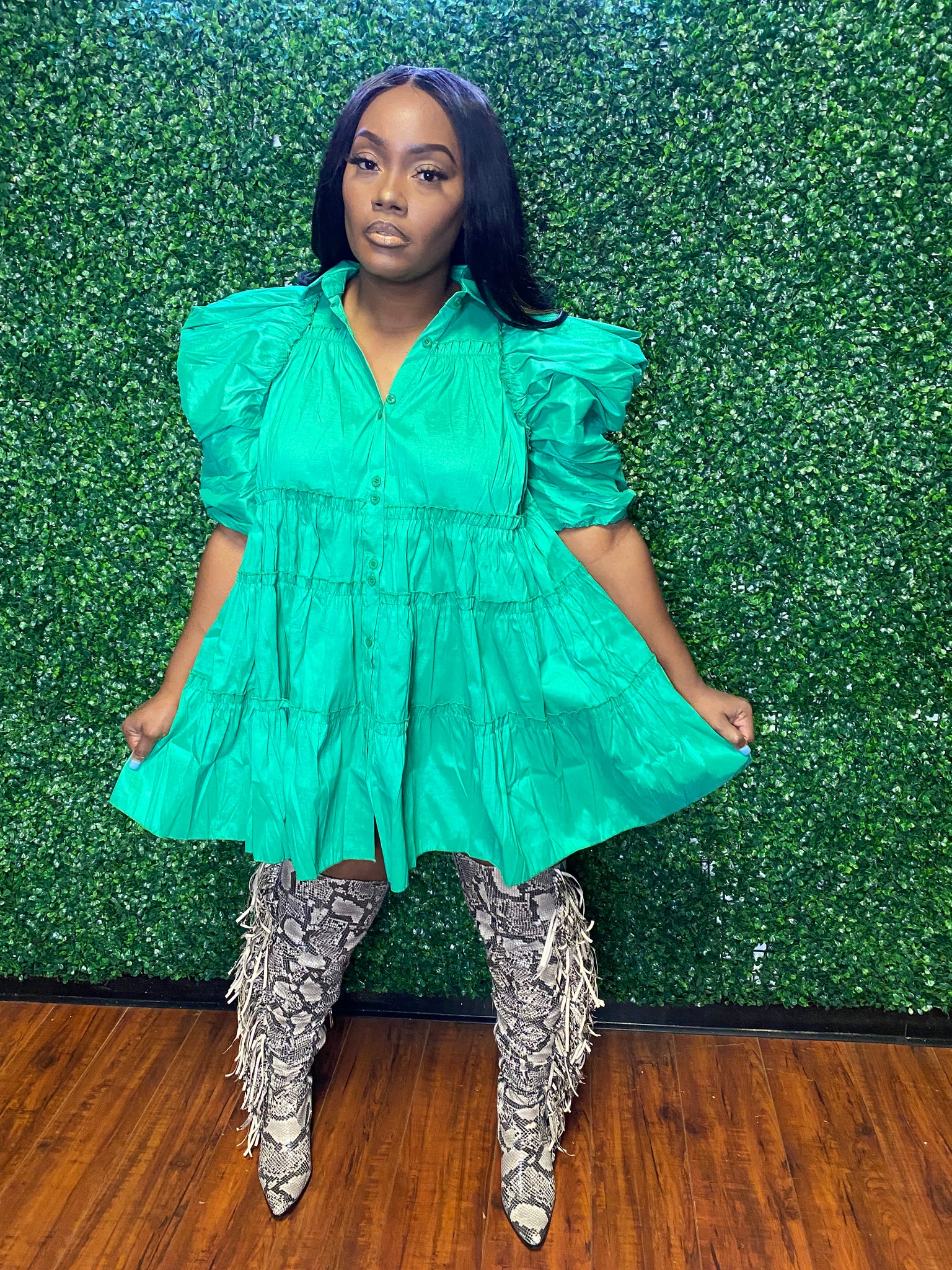 Itzy Ruffled Dress